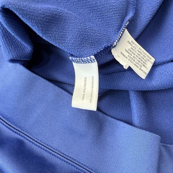 Chicago Cubs Cutter & Buck Quarter Zip Pullover Mens Size XXL‎ Blue Stretch - Picture 10 of 11